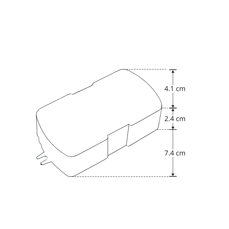 Luminaria Empotrar Mini Poste 3W Blanco Neutro 4100K - Wattko